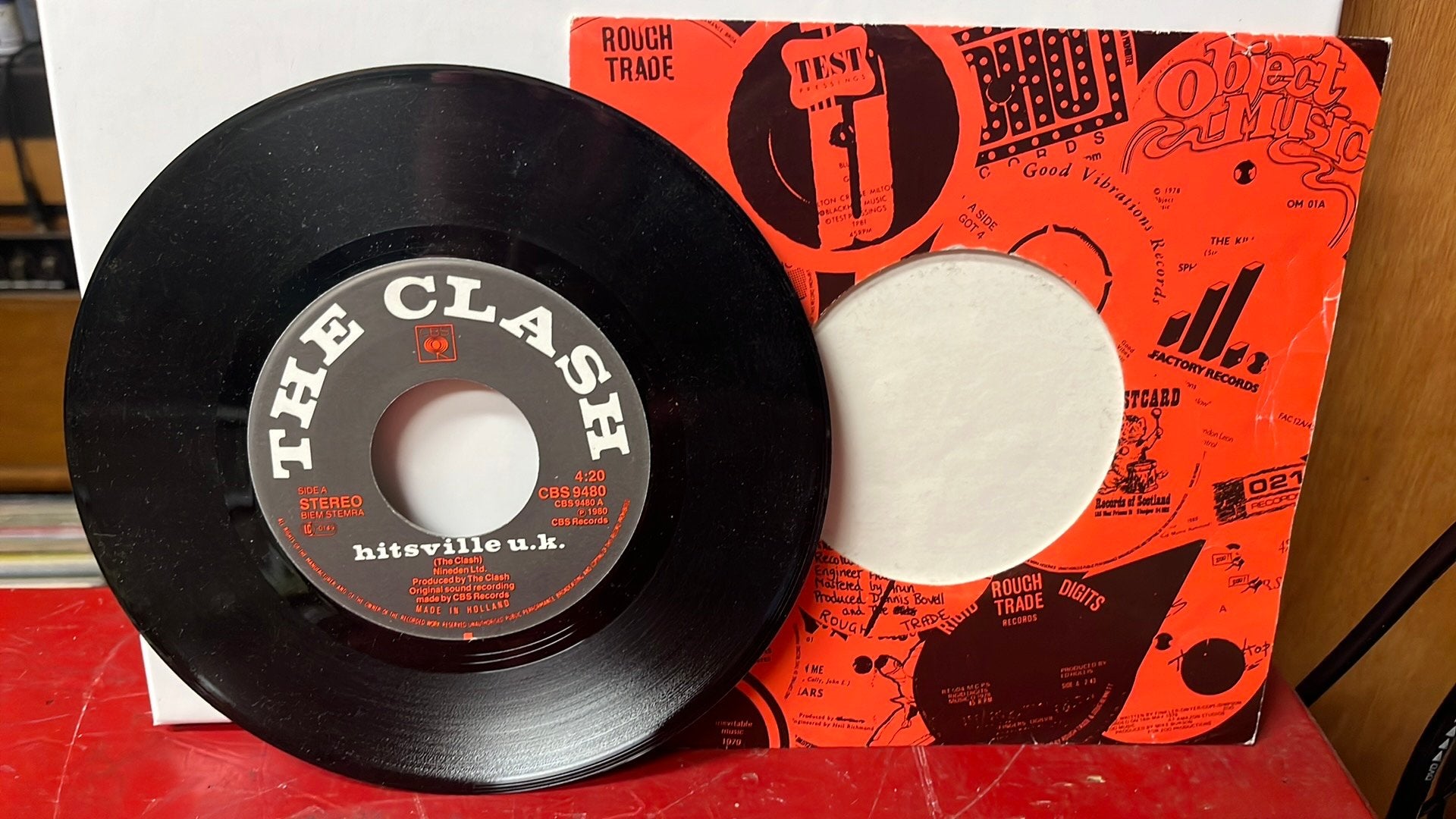 The Clash Hitsville u.k., Cd's en Dvd's, Vinyl Singles, Ophalen of Verzenden, Gebruikt, Pop