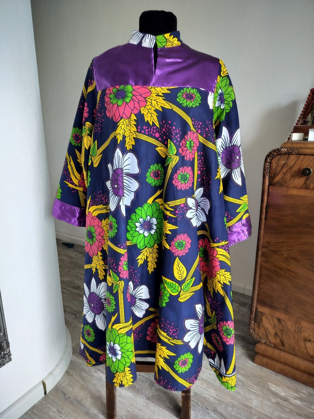 Vintage A-lijn jurk, Kleding | Dames, Jurken, Ophalen of Verzenden, Zo goed als nieuw