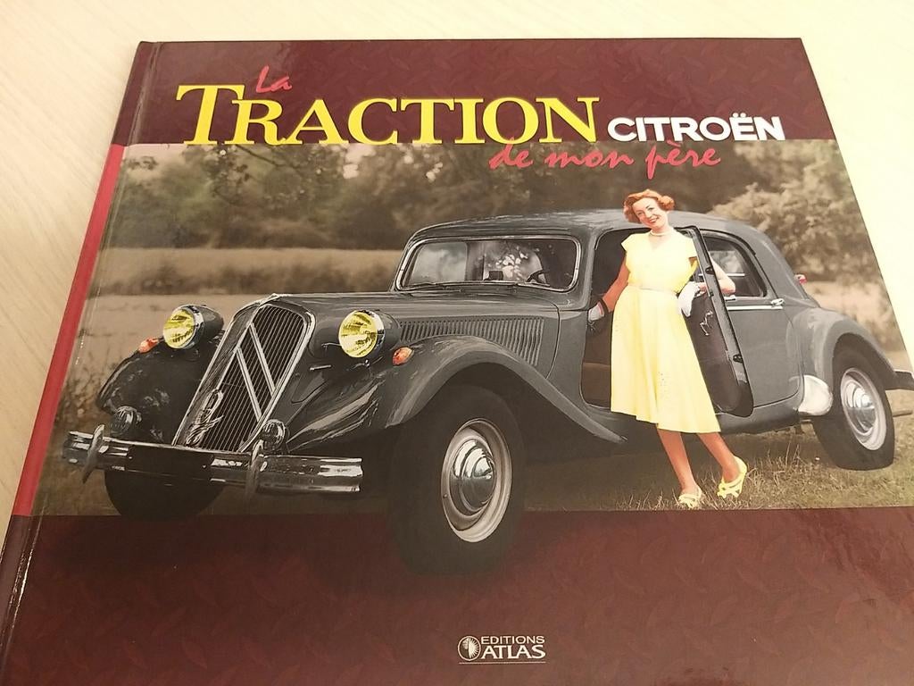 Hardcover Citroën TractionAvant gebonden boek mooie uitgave, Ophalen of Verzenden, Zo goed als nieuw, Citroën