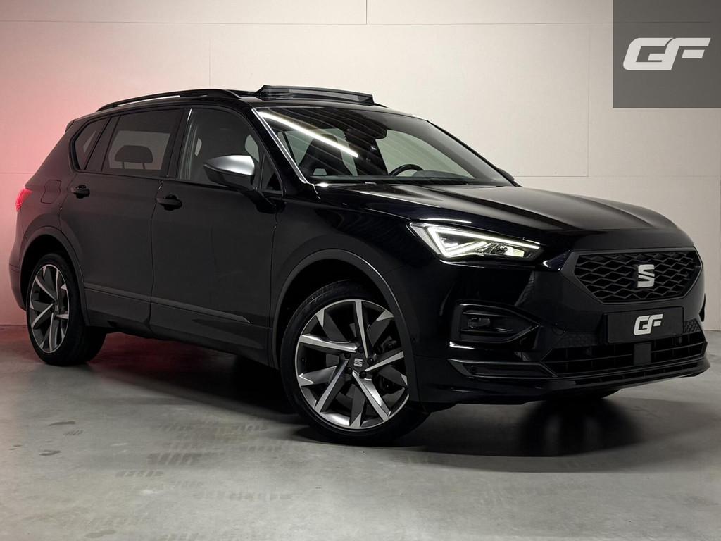 Seat Tarraco 1.4 TSI e-Hybrid FR Pano Memory Camera Sfeer AC, Auto's, Seat, Gebruikt, Zwart, 4 cilinders, Met garantie (alle)