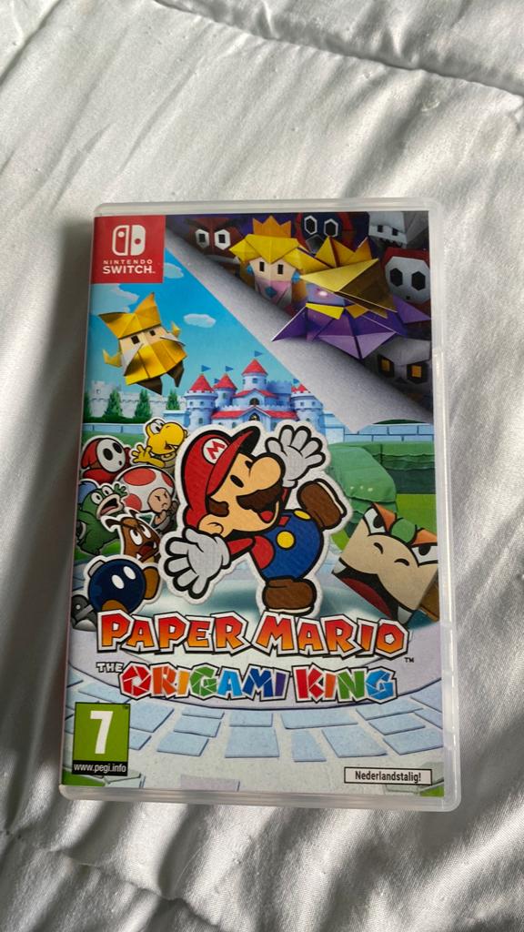 Paper Mario The origami king - Switch, Spelcomputers en Games, Avontuur en Actie, 1 speler, Ophalen of Verzenden, Zo goed als nieuw