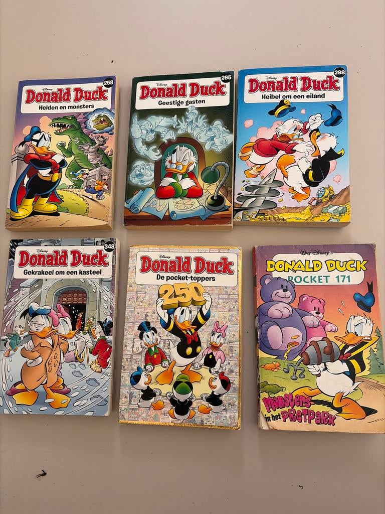 Donald Duck pockets - Diverse nummers, Meerdere stripboeken, Ophalen of Verzenden, Gelezen