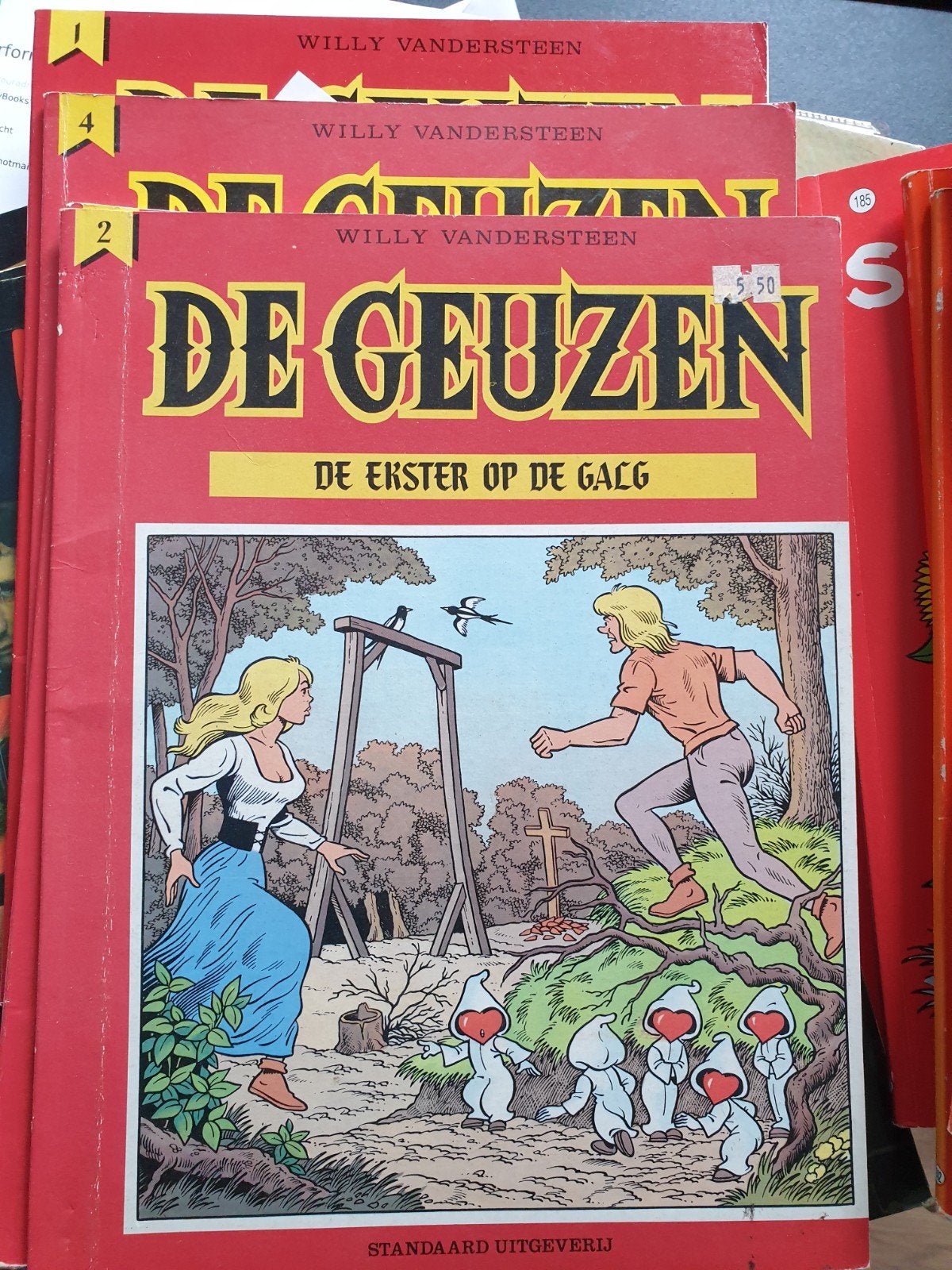 2 de geuzen willy van der steen - De ekster op de galg, Ophalen of Verzenden