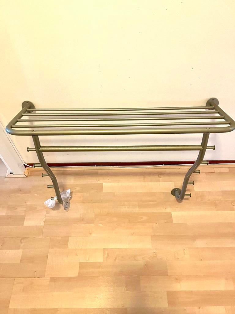 Wandkapstok staal, Zo goed als nieuw, Minder dan 100 cm, Metaal, Ophalen