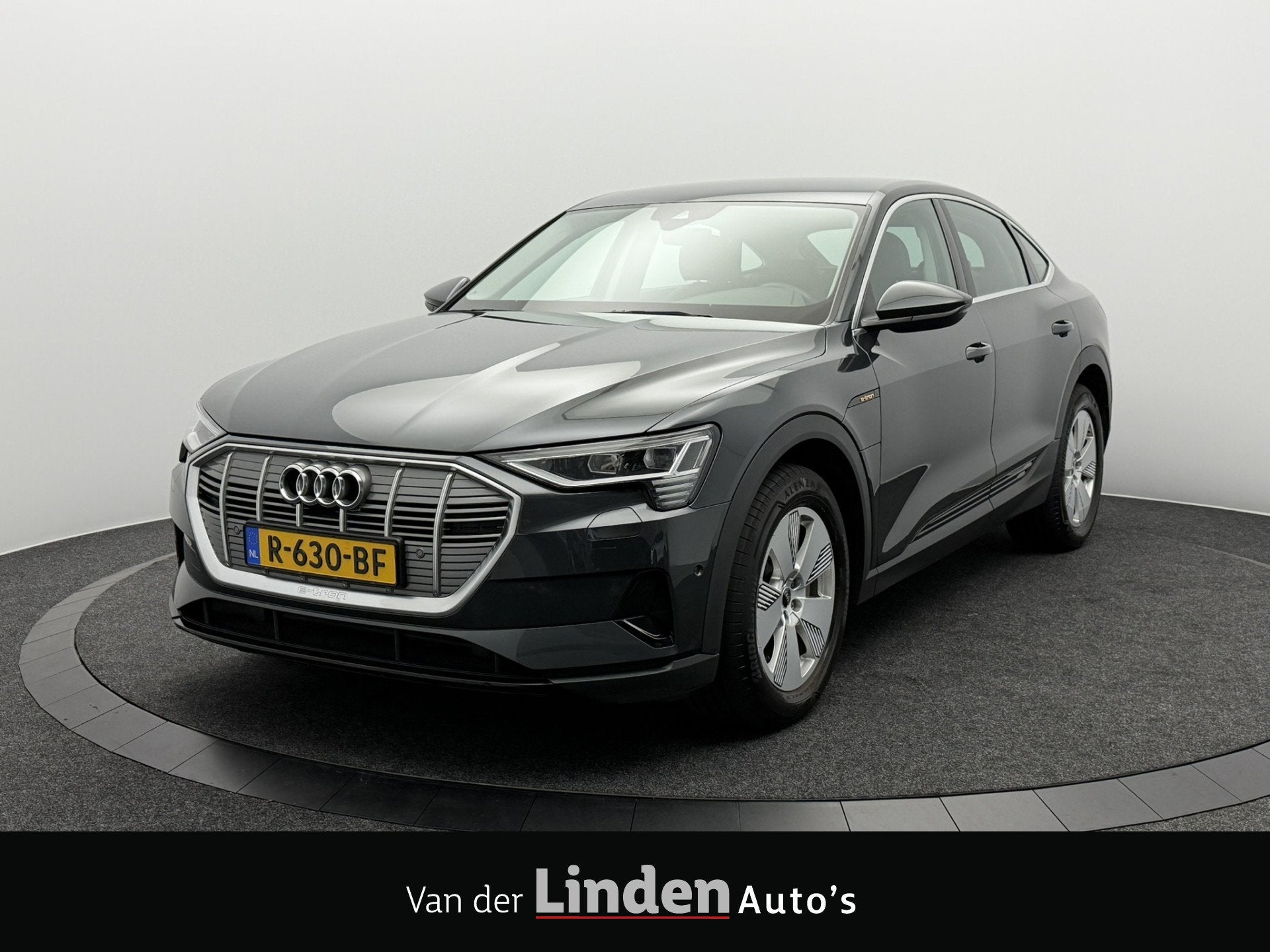 Audi e-tron Sportback 55 quattro edition 95 kWh SOH 94,7% |, 131 €/maand, Zwart, 95 kWh, Vierwielaandrijving
