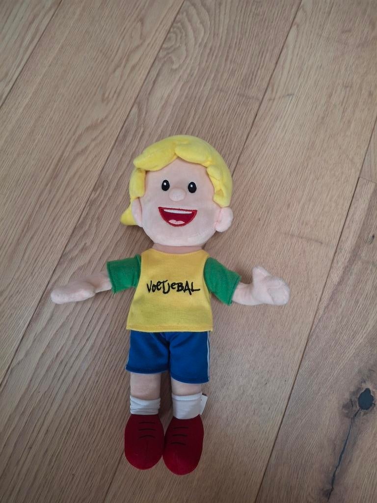 Rocco Voetjebal knuffel, Ophalen of Verzenden, Zo goed als nieuw, Overige typen