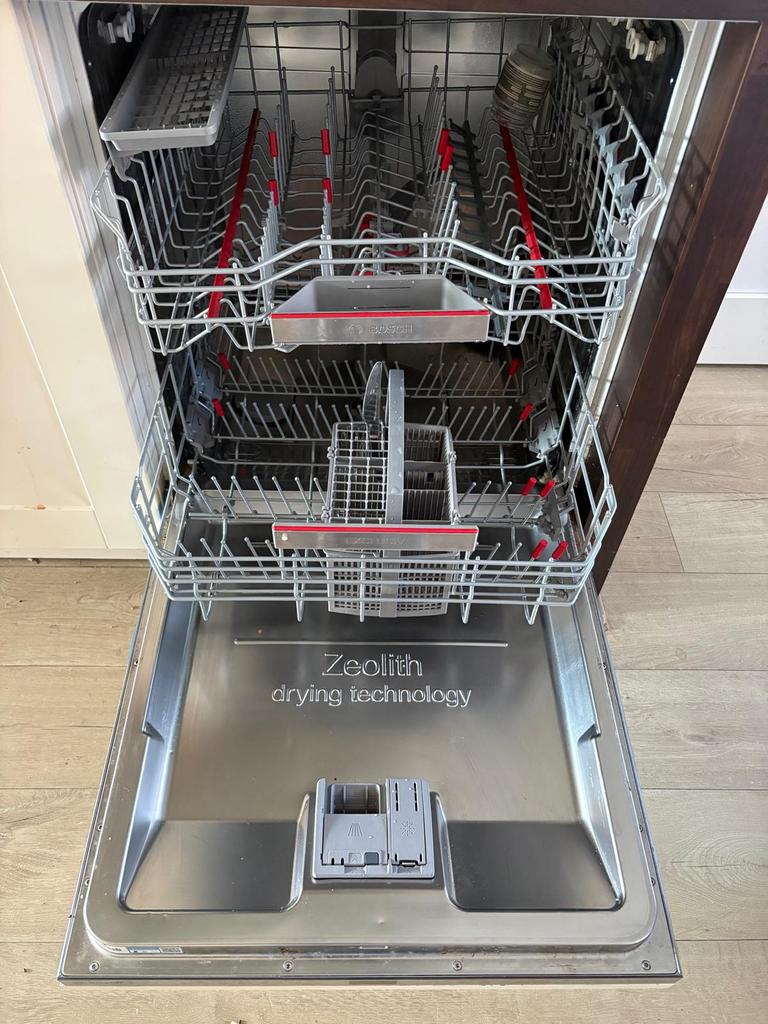 Bosch inbouw vaatwasser EXCLUSIV, Ophalen, Minder dan 85 cm, Energieklasse A of zuiniger, Zo goed als nieuw
