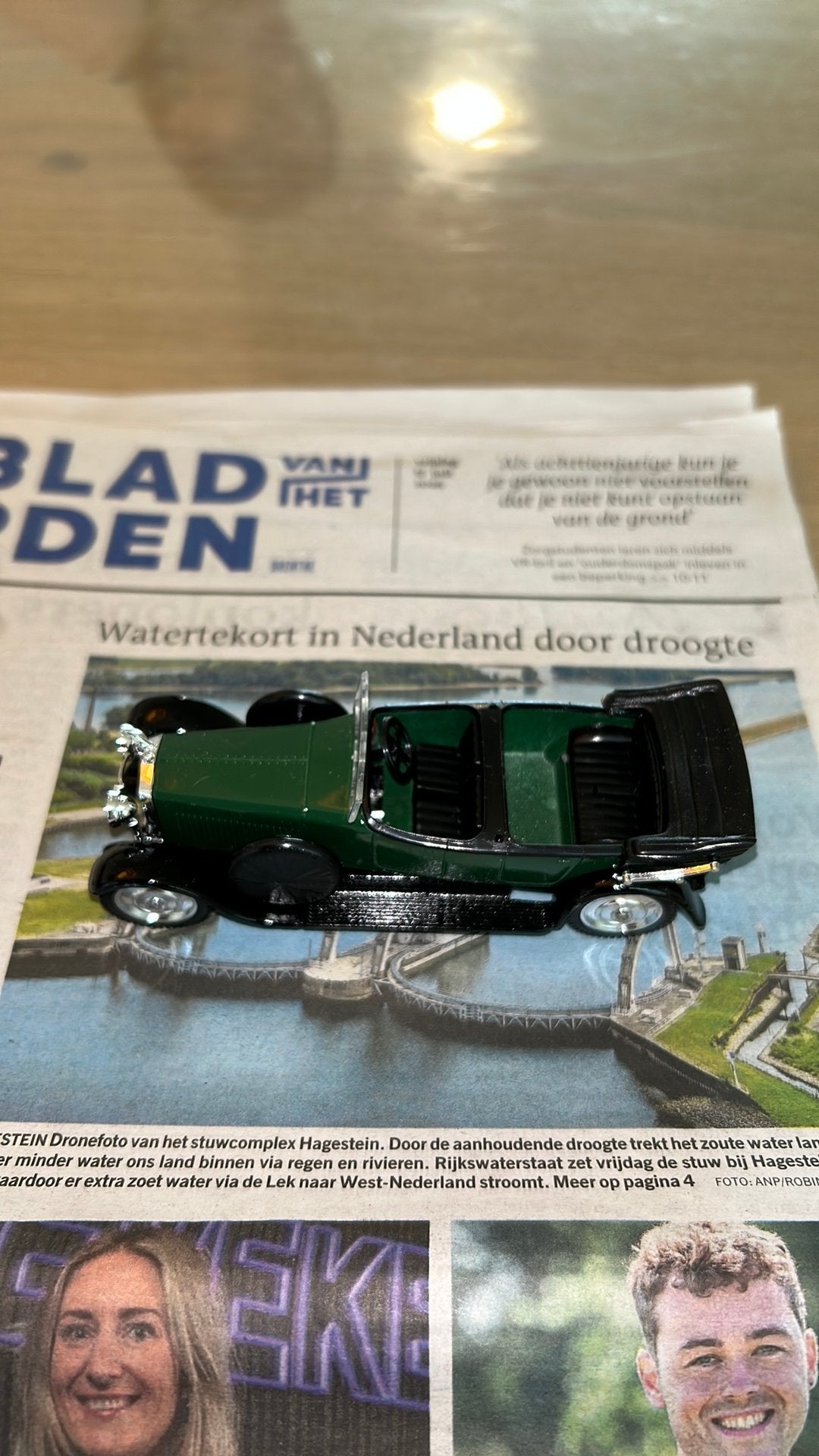 Solido Hispano Suiza Torpedo 1:43, Verzenden, Zo goed als nieuw, Auto, Solido