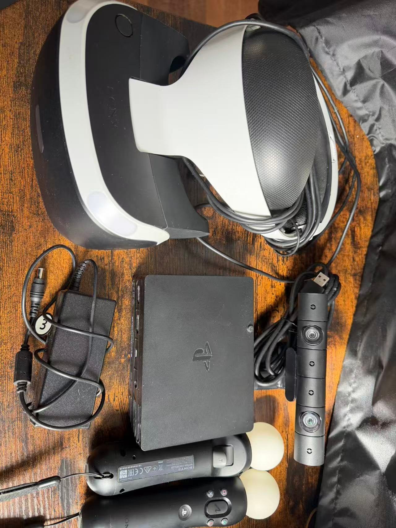 Playstation 4 + Sony VR1, Verzenden, Gebruikt, Zonder controller, Original