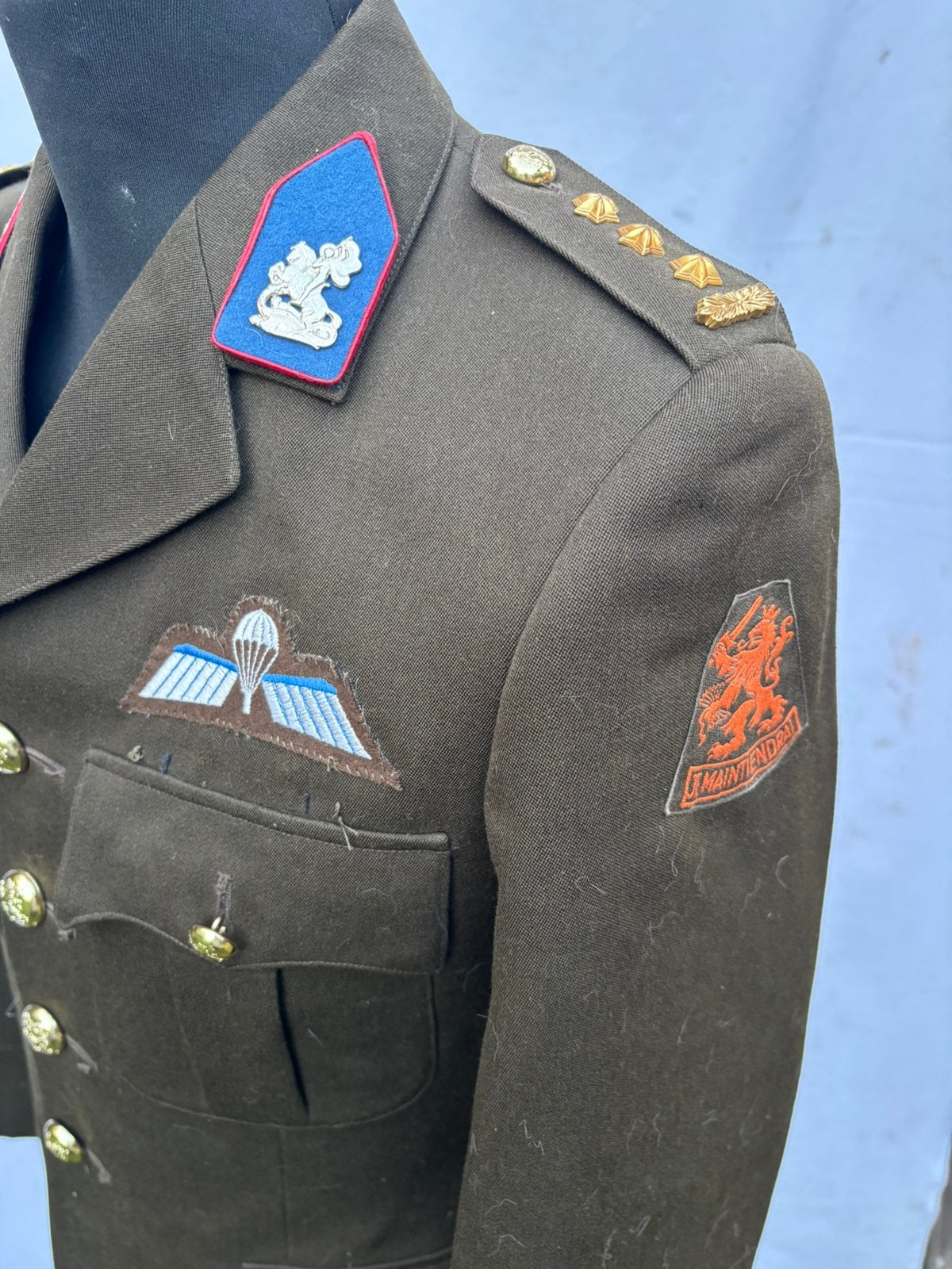 Jas DT 63 kolonel, Ophalen, Landmacht, Nederland, Kleding of Schoenen