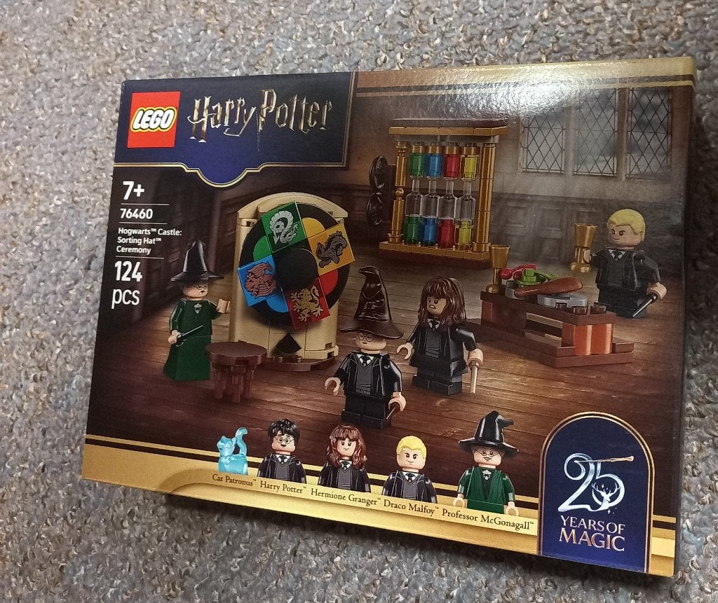 Lego 76460 Harry Potter sorteerhoedceremonie = 10 euro, Ophalen of Verzenden, Nieuw
