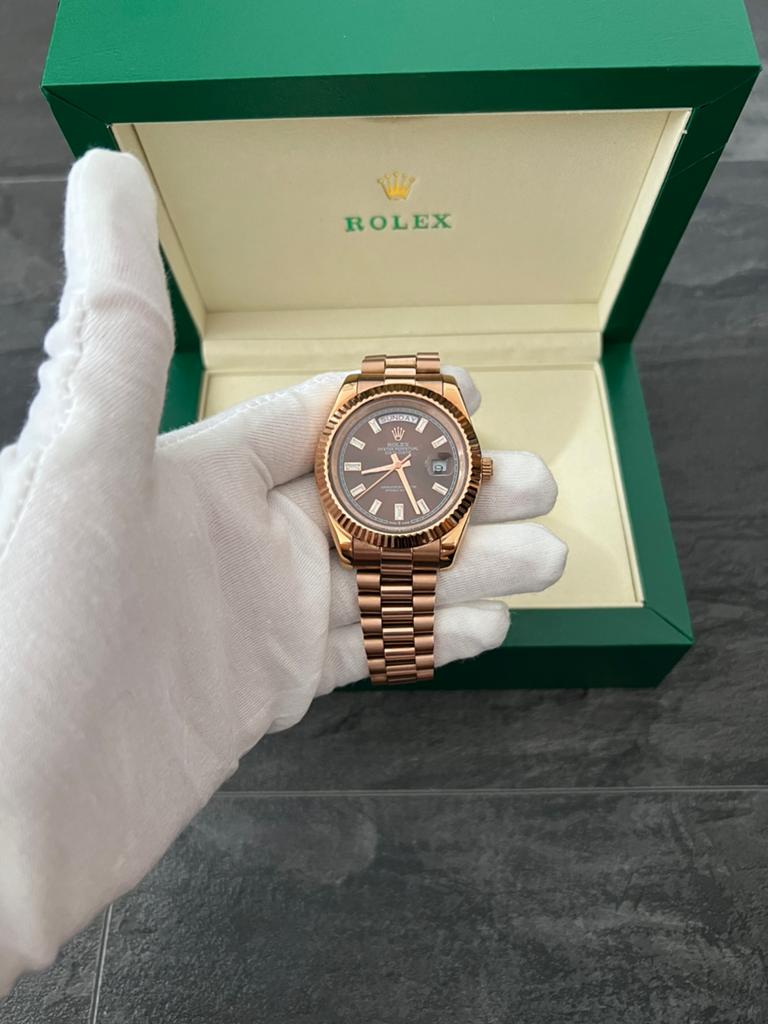 Rolex Day-Date 40MM horloge te koop!, Ophalen of Verzenden, Goud, Polshorloge, Overige merken