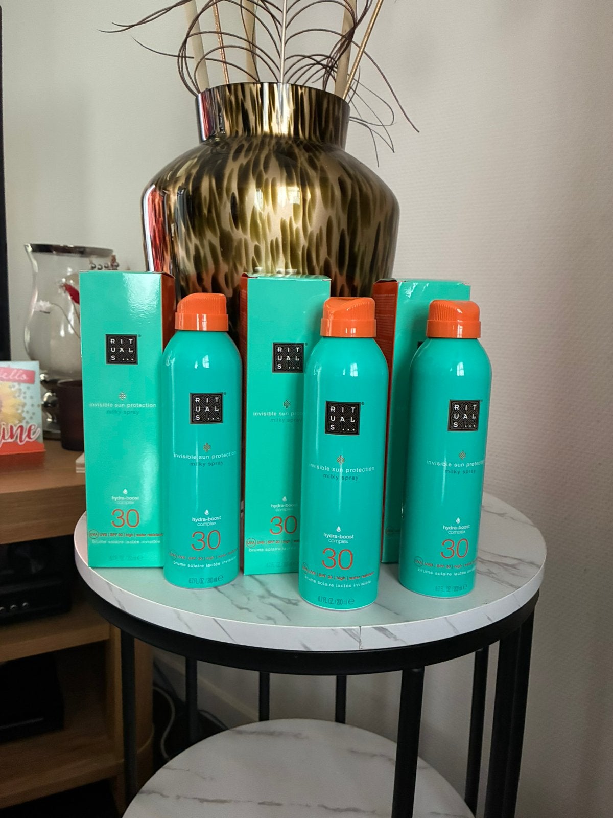 Nieuw rituals invisible sun protection milky spray spf 30, Ophalen of Verzenden, Nieuw, Zonnebrand of After Sun