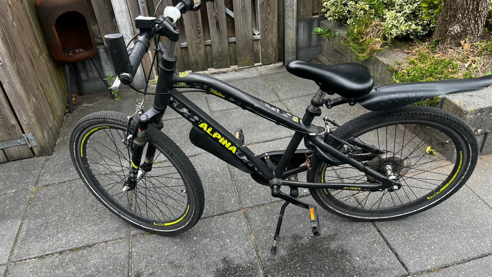 Alpina Trail 24 inch, Ophalen, Velgrem, Versnellingen, Gebruikt