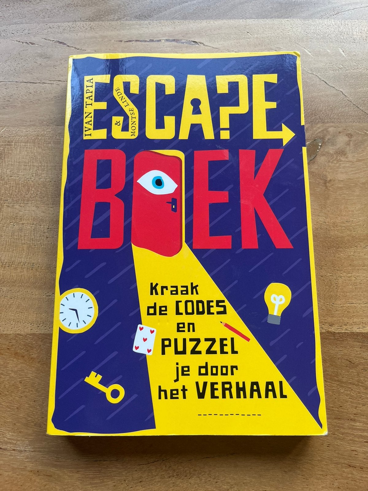 Ivan Tapia - Escape boek, Boeken, Kinderboeken | Jeugd | 10 tot 12 jaar, Ophalen of Verzenden, Nieuw, Ivan Tapia; Linde Montse