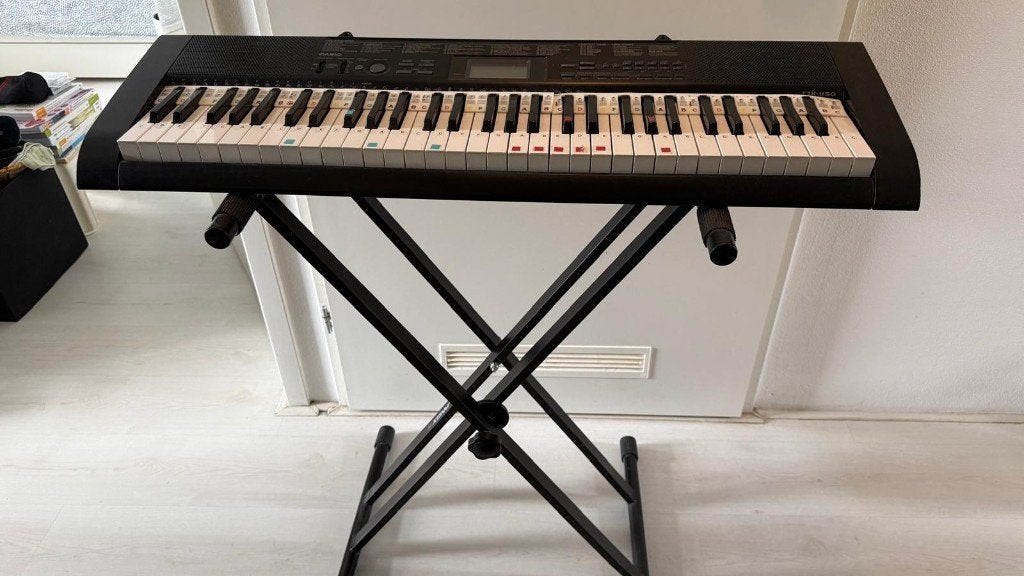 Casio CTK-1150 keyboard + standaard - 61 toetsen, Ophalen, Casio, Met standaard, 61 toetsen