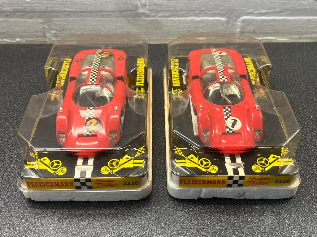 2x Fleischmann Porsche Originele Verpakking, Ophalen of Verzenden, Zo goed als nieuw, Elektrisch, Fleischmann