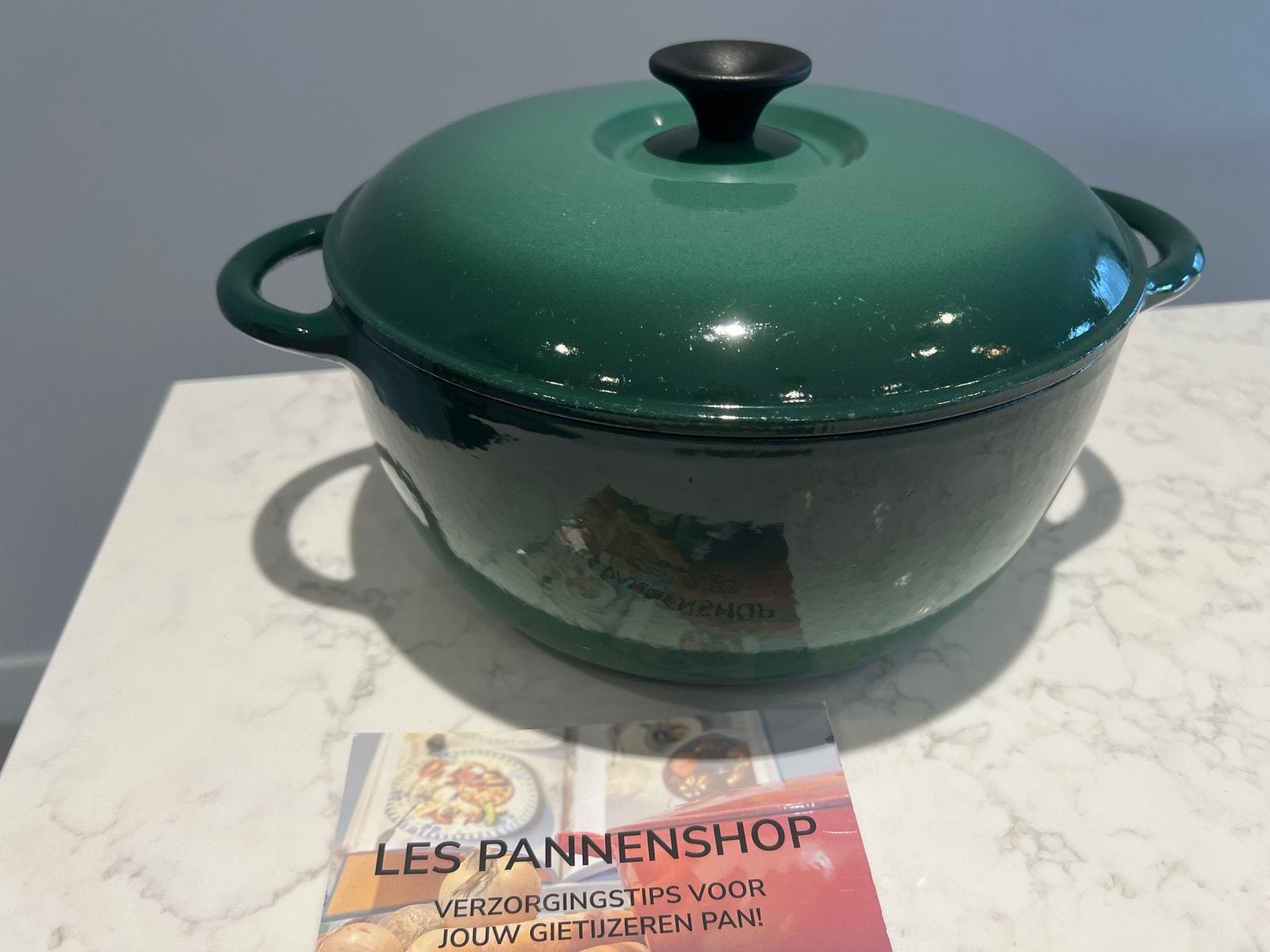 Nomar/Staub gietijzeren braadpan 26 cm in perfecte staat, Geschikt voor inductie, Ophalen of Verzenden, Zo goed als nieuw, Staub