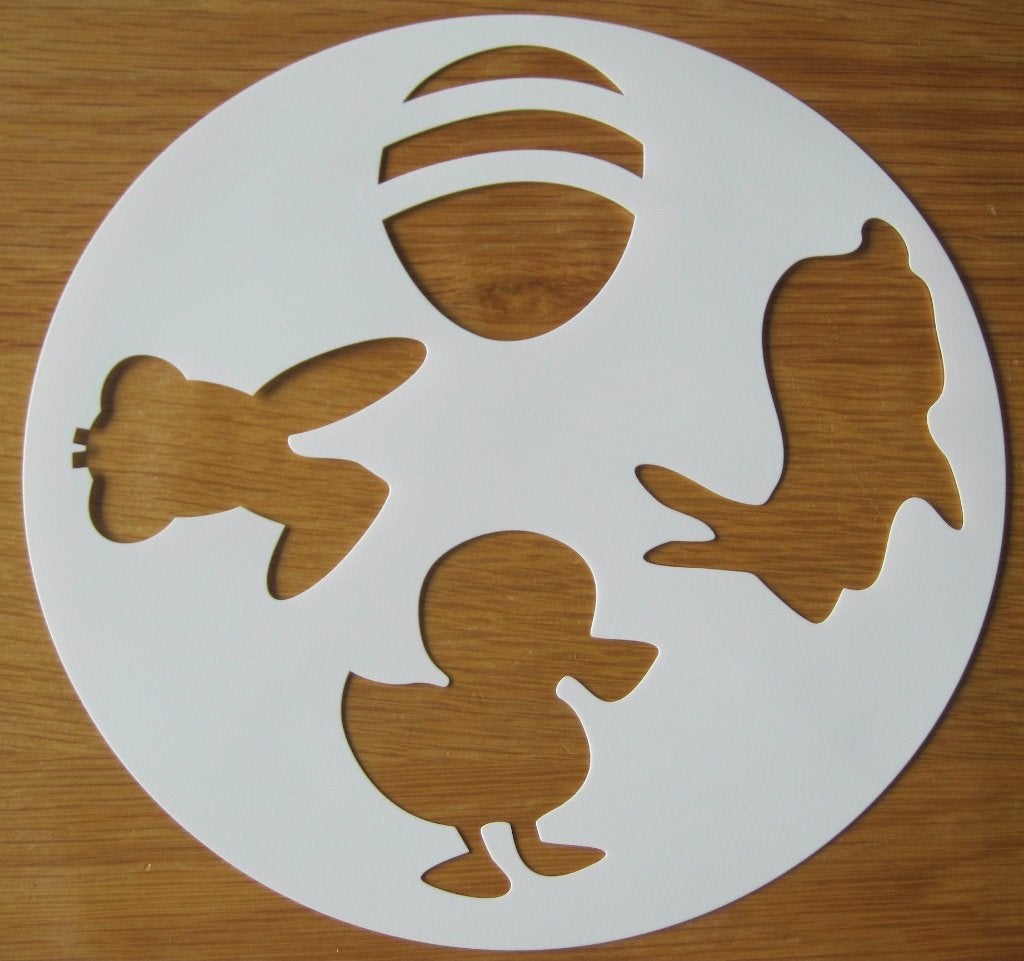 een sjabloon voor Paas decoraties op kaarten en dergelijke, Ophalen of Verzenden, Zo goed als nieuw, Overige thema's, Pons of Mal