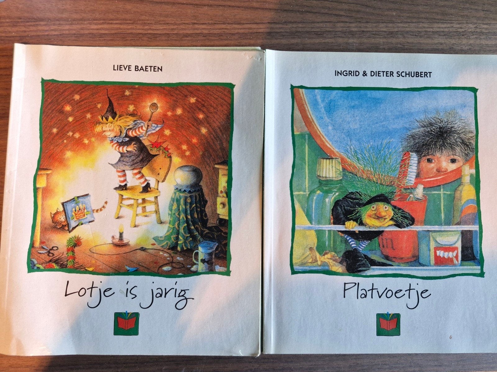 Lotje is jarig & Platvoetje - Lieve Baeten & Ingrid Schubert, Boeken, Ophalen of Verzenden