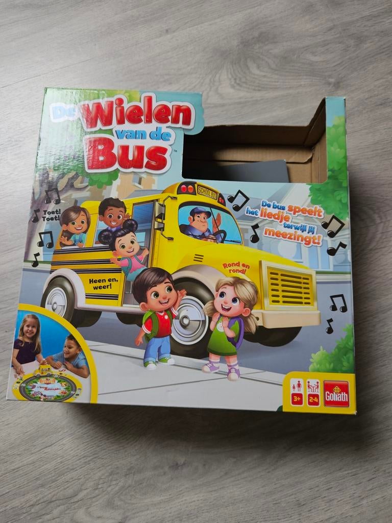 De Wielen van de Bus Spel - Interactief Buslied Spel 3+, Ophalen of Verzenden, Gebruikt