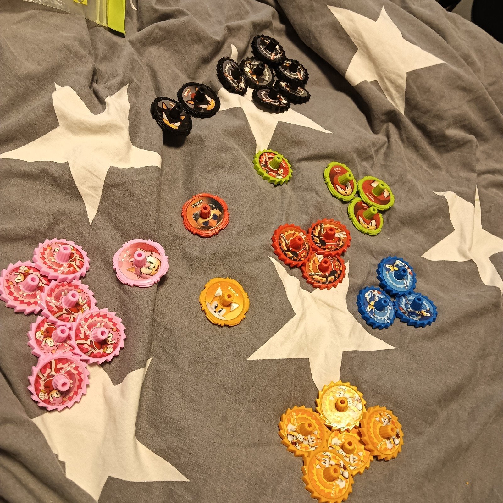 Grote collectie Sonic the Hedgehog draaitollen spinners, Ophalen, Zo goed als nieuw, Jongen of Meisje