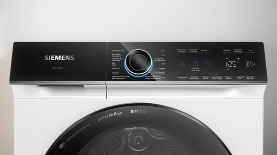 Siemens warmtepompdroger WR47B2C0FG - iQ700 - 9 kg, Witgoed en Apparatuur, Energieklasse A of zuiniger, Minder dan 85 cm, BSH Huishoudapparaten