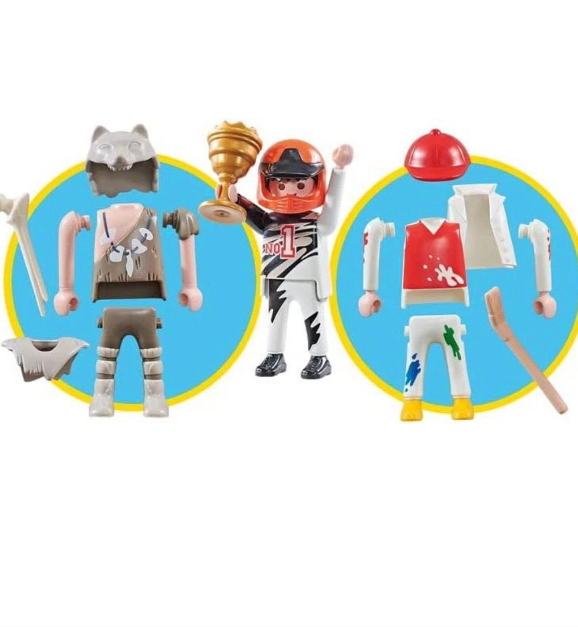 Playmobil 9854 holbewoners, Complete set, Overige typen, Nieuw, Ophalen of Verzenden