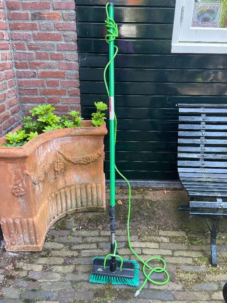 ruitenwisser met telescoop steel, Ophalen, Gebruikt, Reinigingsmiddel