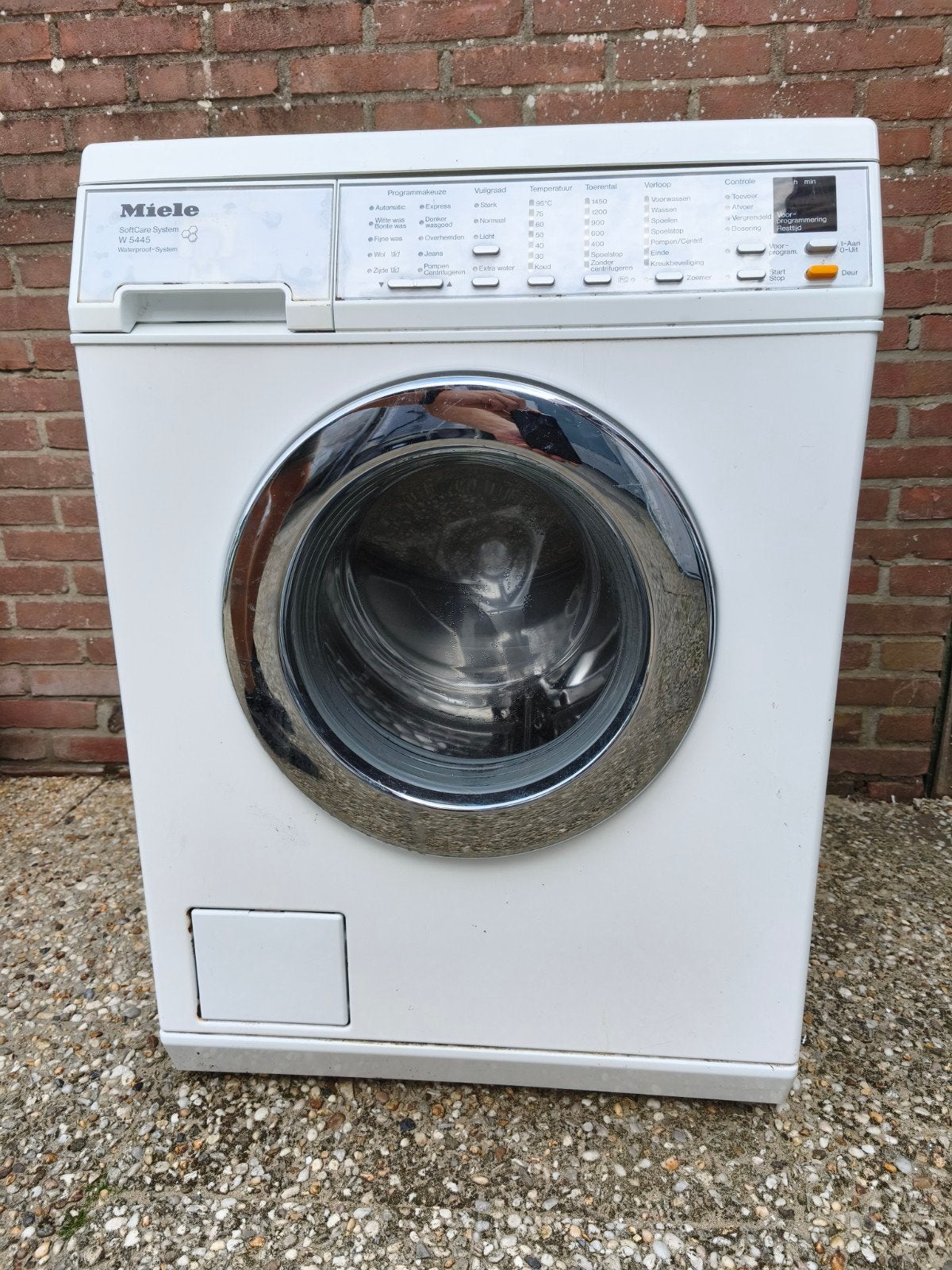 Miele wasmachine met WPS 1450tpm, Witgoed en Apparatuur, Ophalen, Handwasprogramma, Voorlader, 85 tot 90 cm
