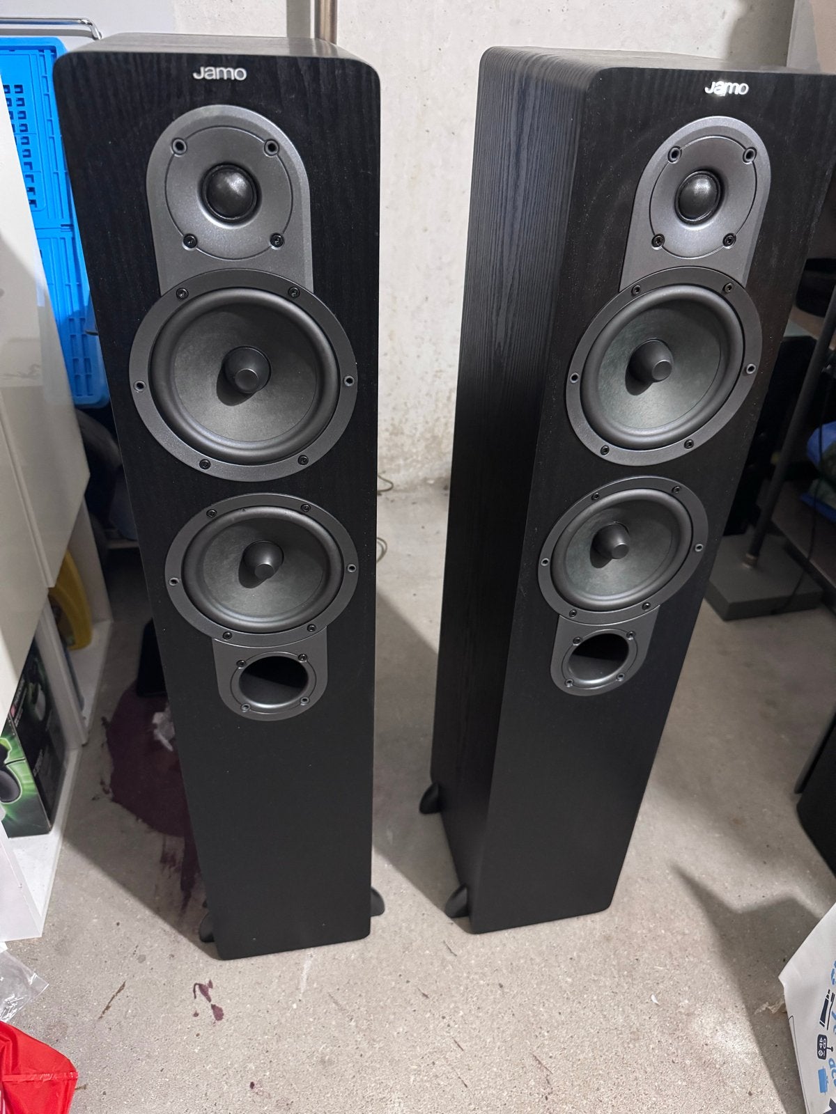 Jamo S 426 Vloerstaande Luidsprekers - Zwart (Set van 2), Audio, Tv en Foto, Ophalen, Vloerstaande luidspreker, 120 tot 150 watt