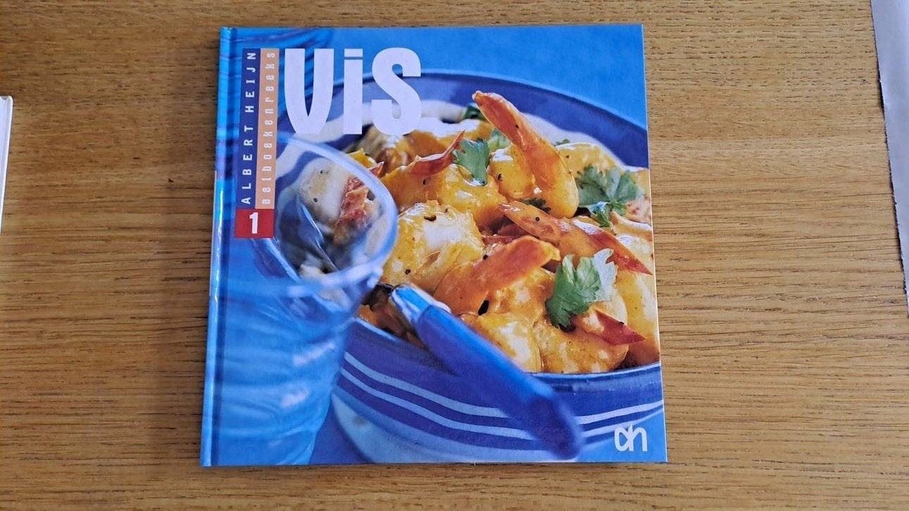 vis. Albert Heijn. eetboekenreeks nr 1., Ophalen of Verzenden, Zo goed als nieuw, Albert heijn.