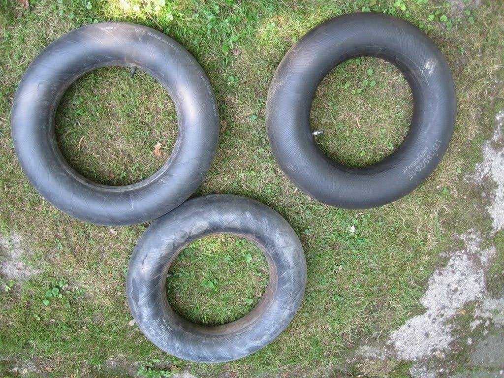 2 gebruikte binnenbanden 15 inch   175- 185/ 15, Auto diversen, Ophalen of Verzenden, Gebruikt
