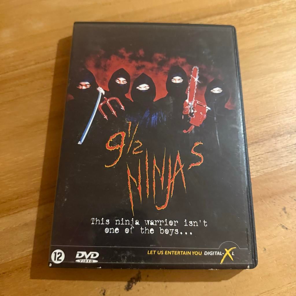 9 1/2 Ninjas DVD - Actie en Martial Arts Film, Vanaf 12 jaar, Ophalen of Verzenden, Gebruikt