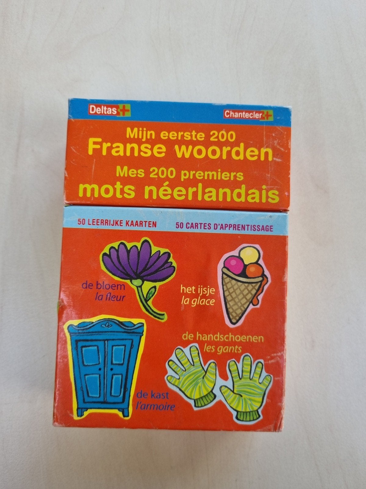 Mijn eerste 200 Franse woorden - Leerkaarten, Ophalen of Verzenden, Zo goed als nieuw, Taal en Lezen