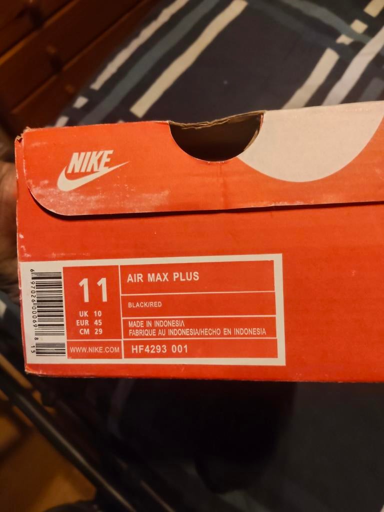 Nike Air Max plus schoenen, Ophalen of Verzenden, Nieuw, Zwart