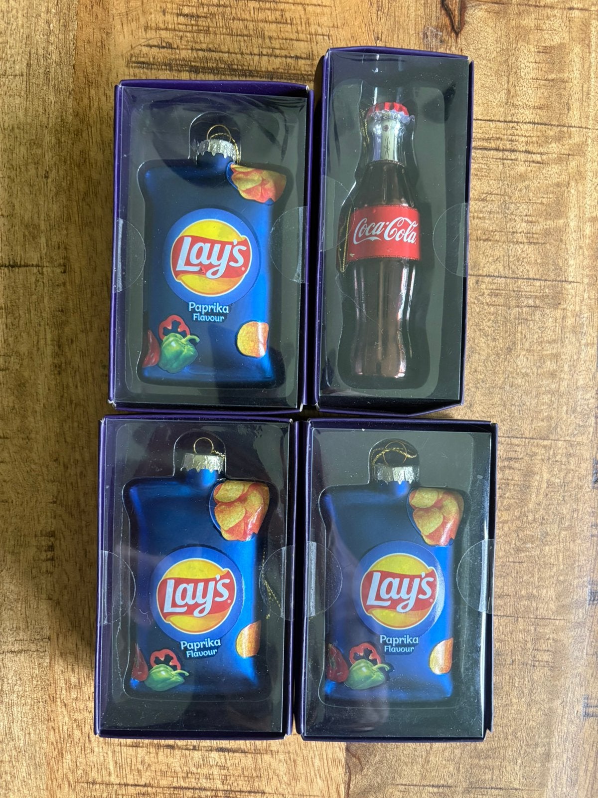 lot Lays & Coca Cola kerstballen, Diversen, Ophalen of Verzenden