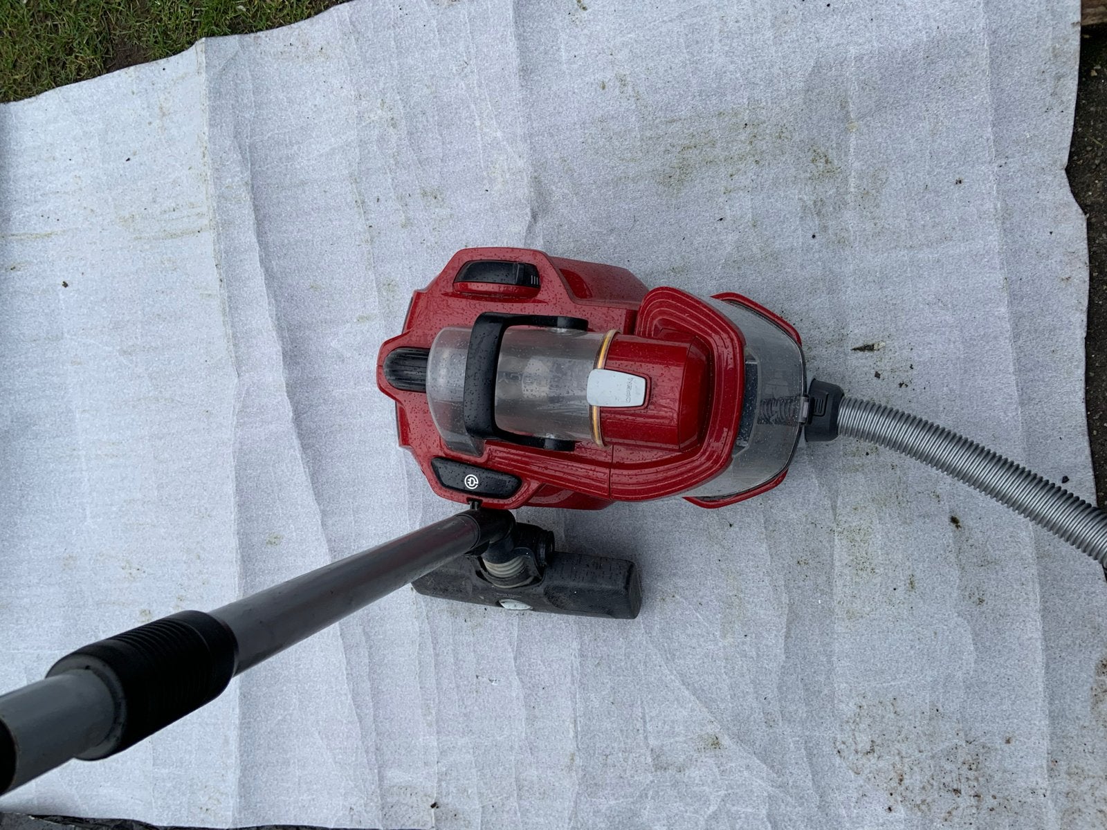 AEG LX7-2-CR-A Sledestofzuiger - Rood, 650W, Inclusief accessoires, Gebruikt, Ophalen of Verzenden, Sledestofzuiger
