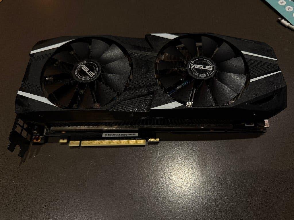 ASUS Dual GeForce RTX 2080 O8G Grafische Kaart, Computers en Software, PCI-Express 3, GDDR6, Ophalen of Verzenden, Zo goed als nieuw