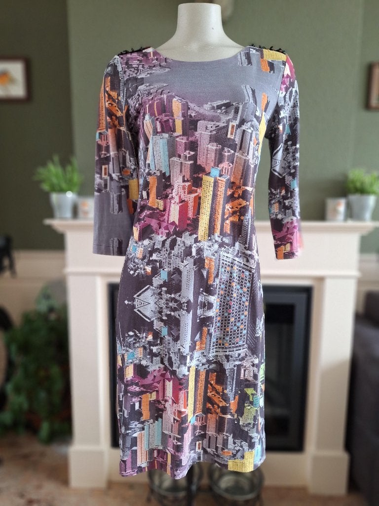 Custo Barcelona prachtige suèdine jurk S 36, Custo, Verzenden, Zo goed als nieuw, Knielengte