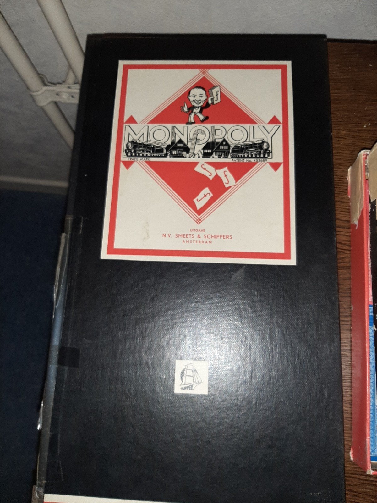 Vintage Monopoly Bordspel - N.V. Smeets & Schippers, Drie of vier spelers, Ophalen, Gebruikt, N.V. Smeets & Schippers