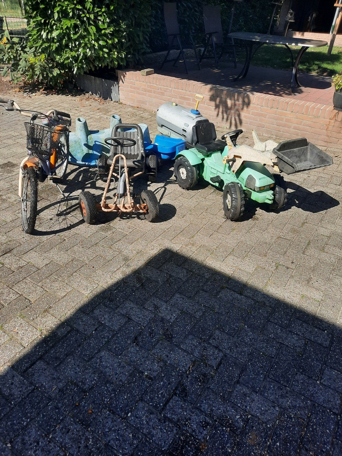 Trap trekker, tractor, skelter, fiets, Ophalen, Gebruikt, Overige merken