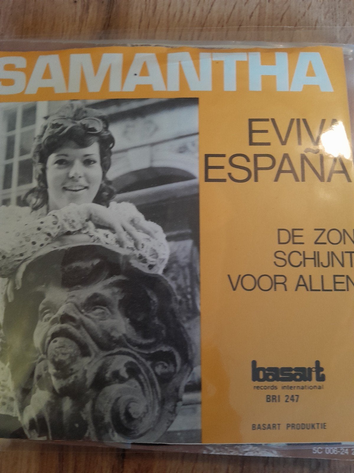 Samantha 7inch eviva espana, Cd's en Dvd's, Ophalen of Verzenden, Zo goed als nieuw, Pop