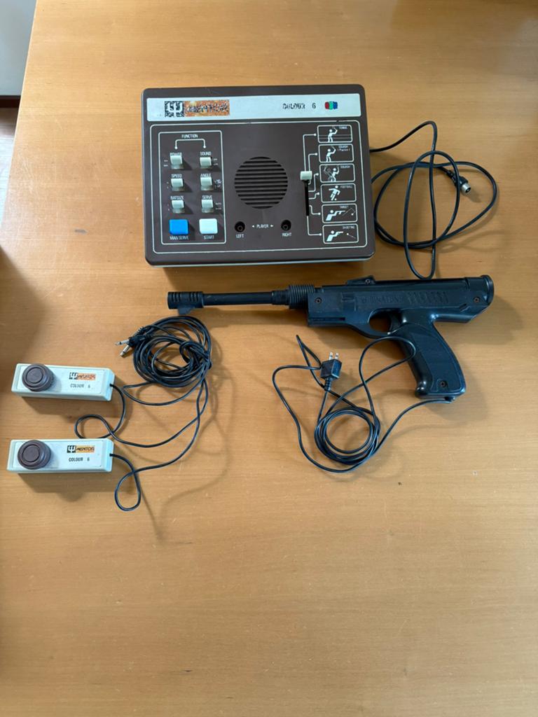 Mentor colour 6 console met pistool, Ophalen of Verzenden, Gebruikt