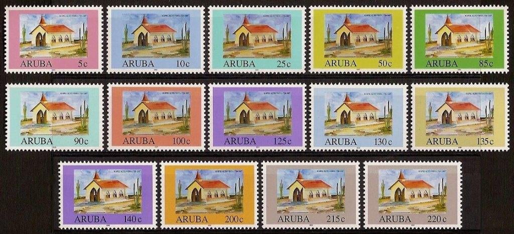 Aruba 454/67 postfris Alta Vista Kapel 2010, Ophalen of Verzenden, Postfris