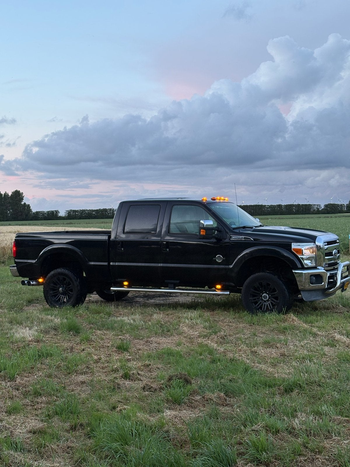 Ford F250 2011, Auto's, Automaat, Euro 5, 2880 kg, Zwart