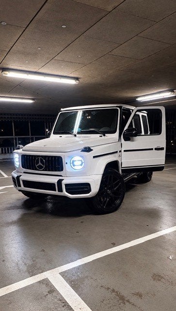 Mercedes G63 AMG huren KM Vrij, Ophalen