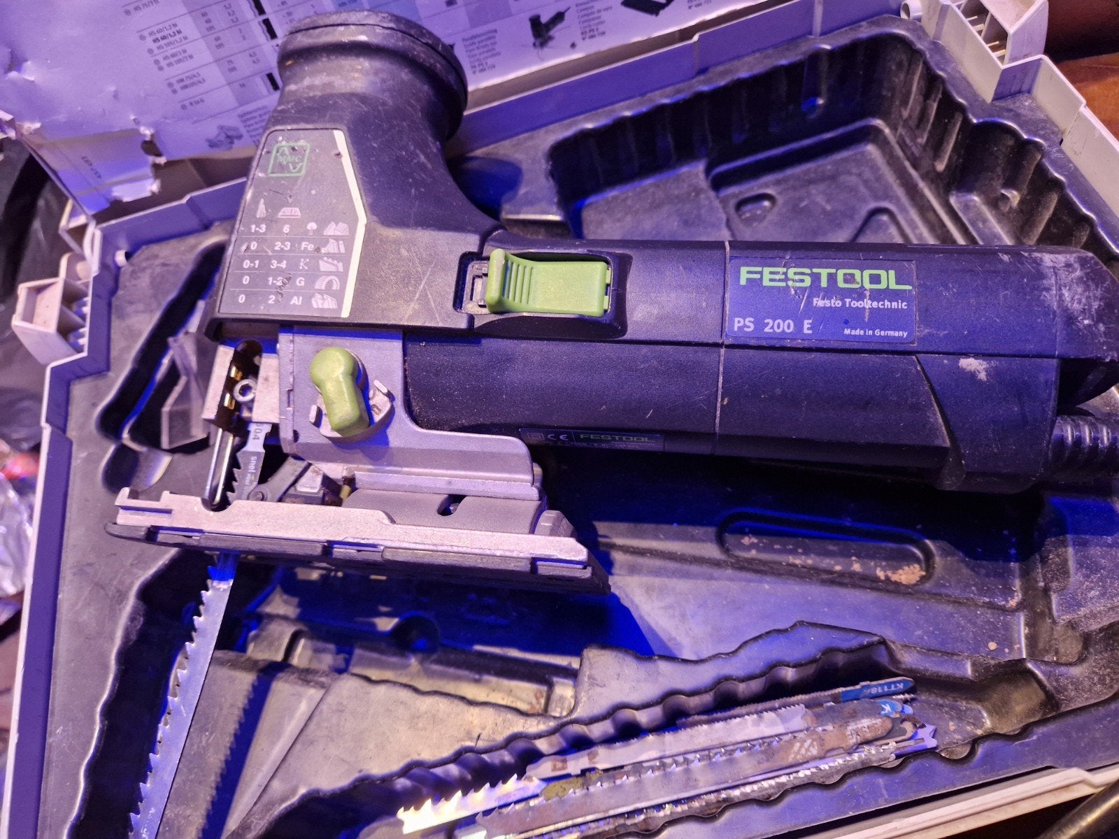 Festool PS 200 E Decoupeerzaag, Doe-het-zelf en Verbouw, Gebruikt, Decoupeerzaag, 600 tot 1200 watt, Ophalen of Verzenden