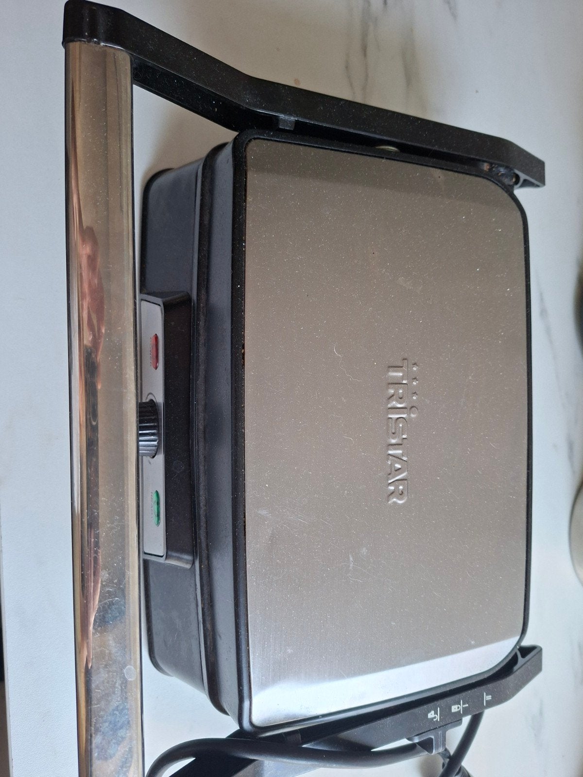 Contact grill, Ophalen, Gebruikt