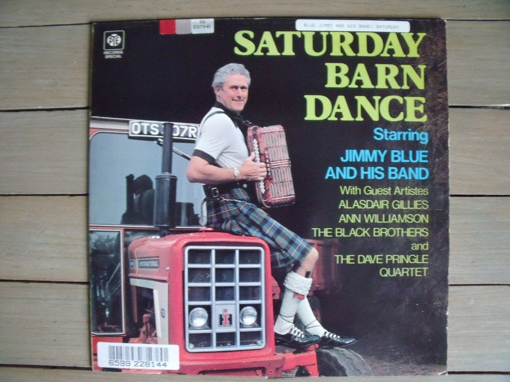 Jimmy Blue and his Band - Saturday barn dance, LP, Gebruikt, Ophalen of Verzenden, 12 inch